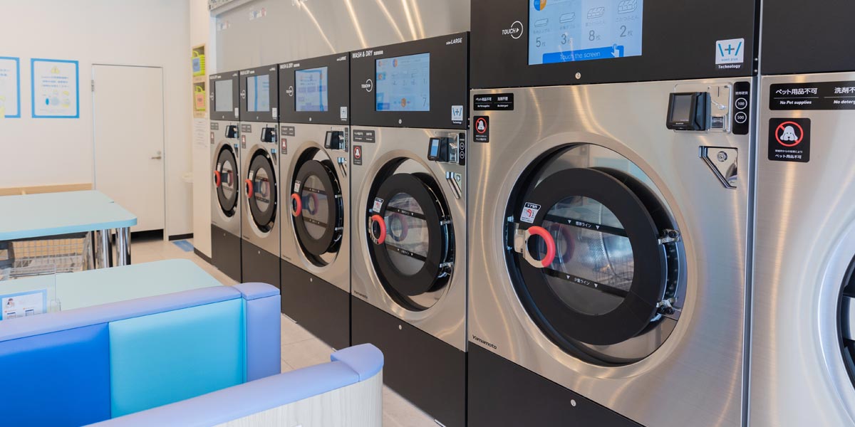 「 スマートランドリーwash+」は世界初の洗剤レスランドリー! 新しいコインランドリーの歴史を一緒に作っていきませんか?